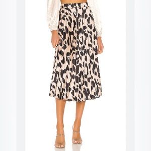 Sanctuary Satin Midi Skirt